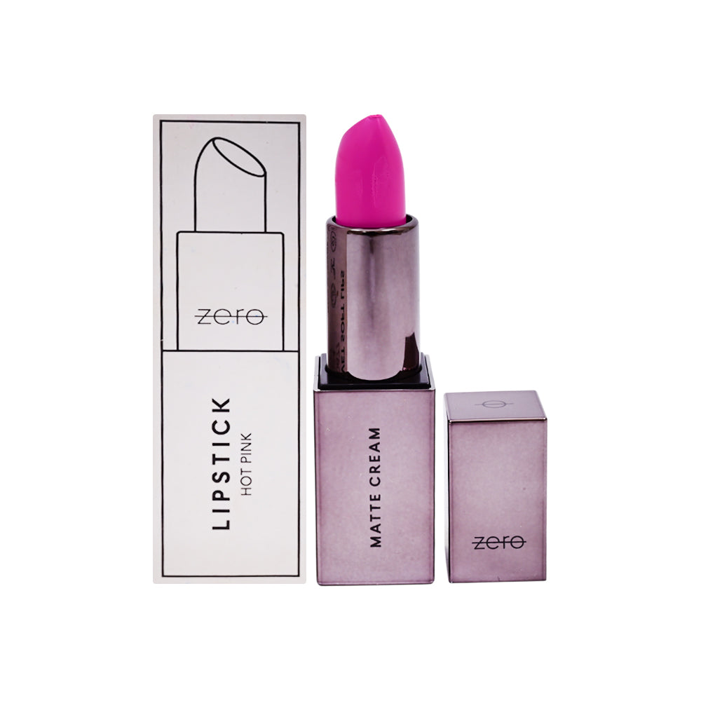 ZERO LIPSTICK HOT PINK MATTE CREAM