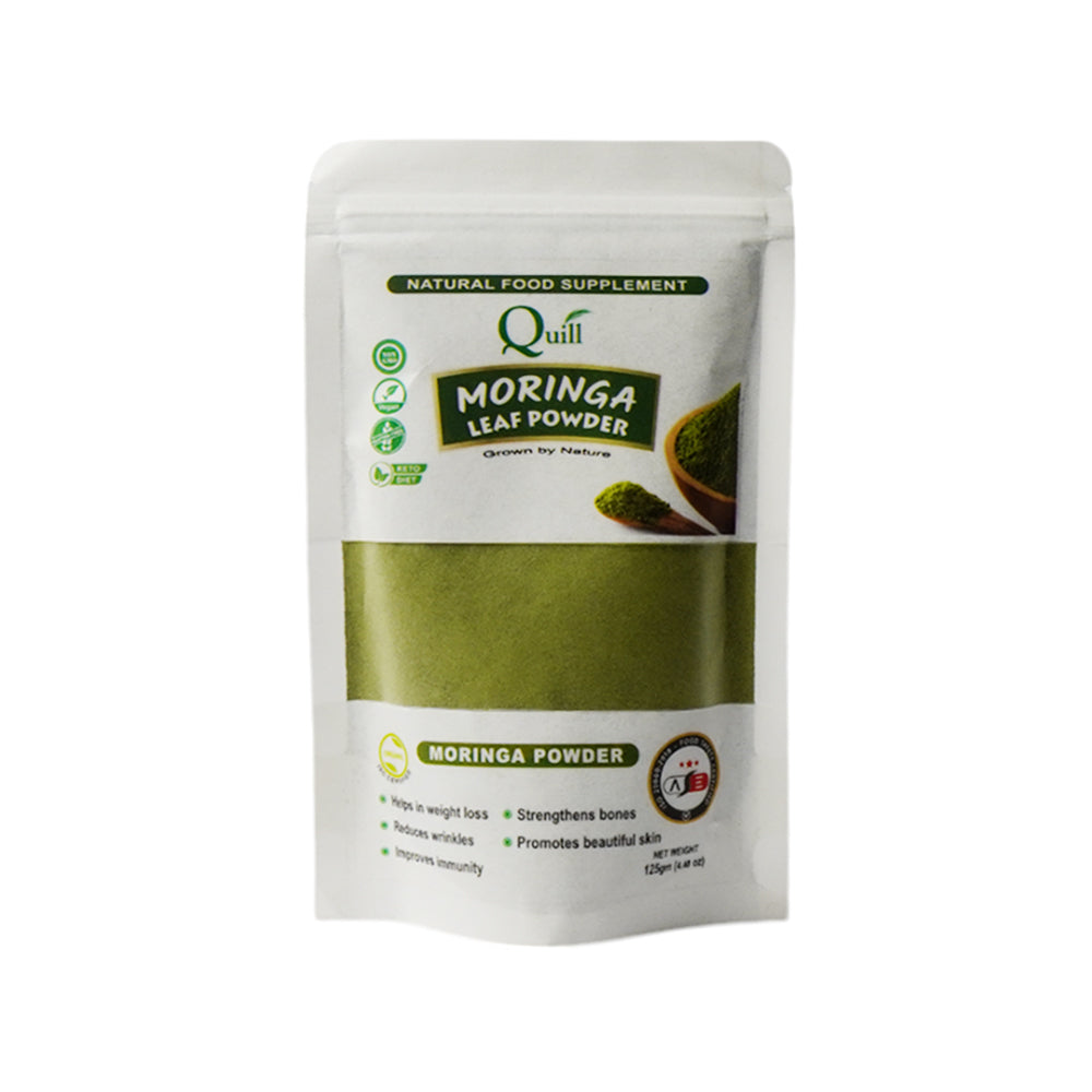 QUILL MORINGA LEAF POWDER 125 GM