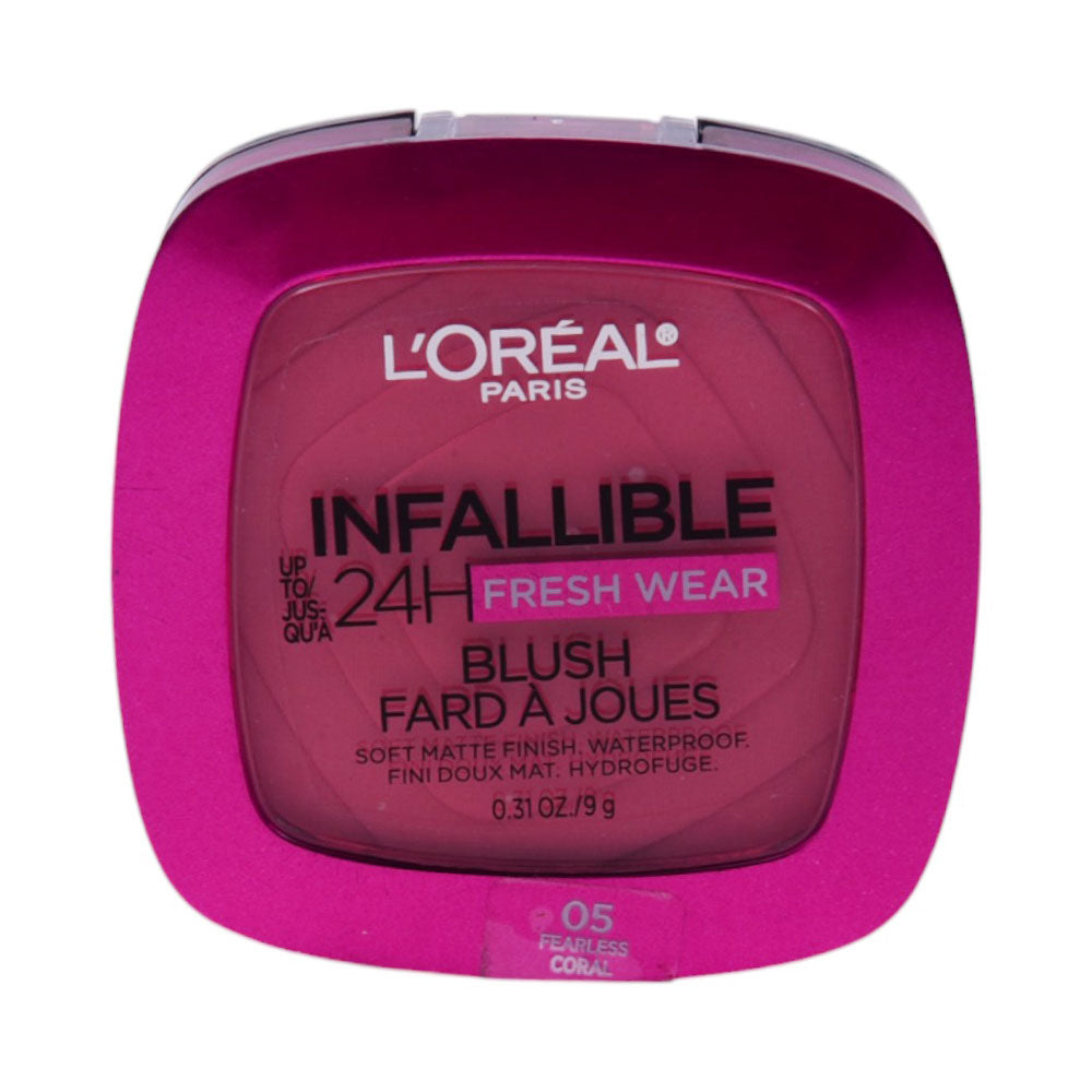 LOREAL INFALLIBLE 24H FOUNDATION POWDER 05 FEARLESS CORAL  9