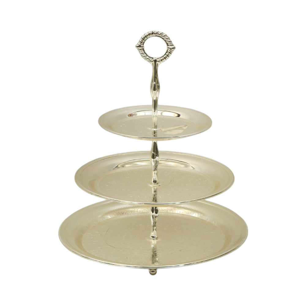 CAKE DISH QUEENANE 3TIER 6075