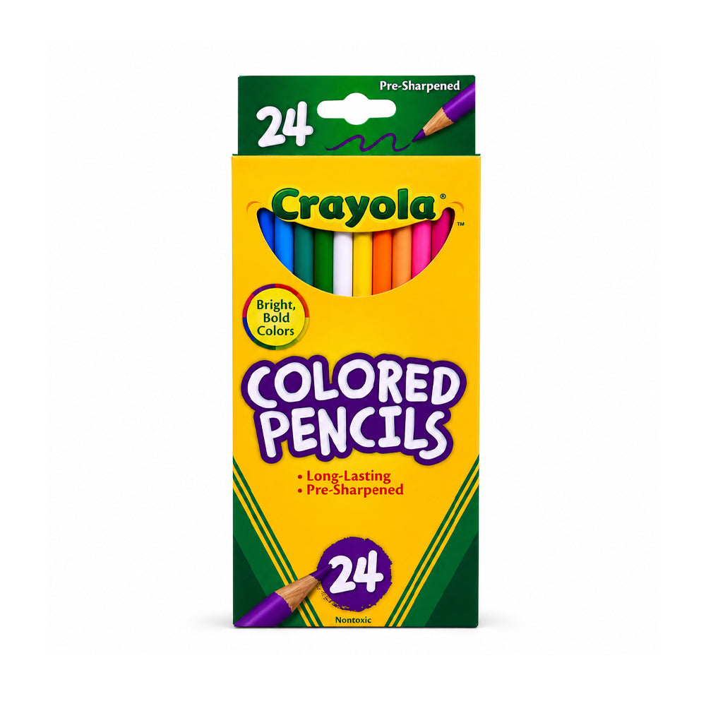 684024 CRY PENCIL SET 24PCS