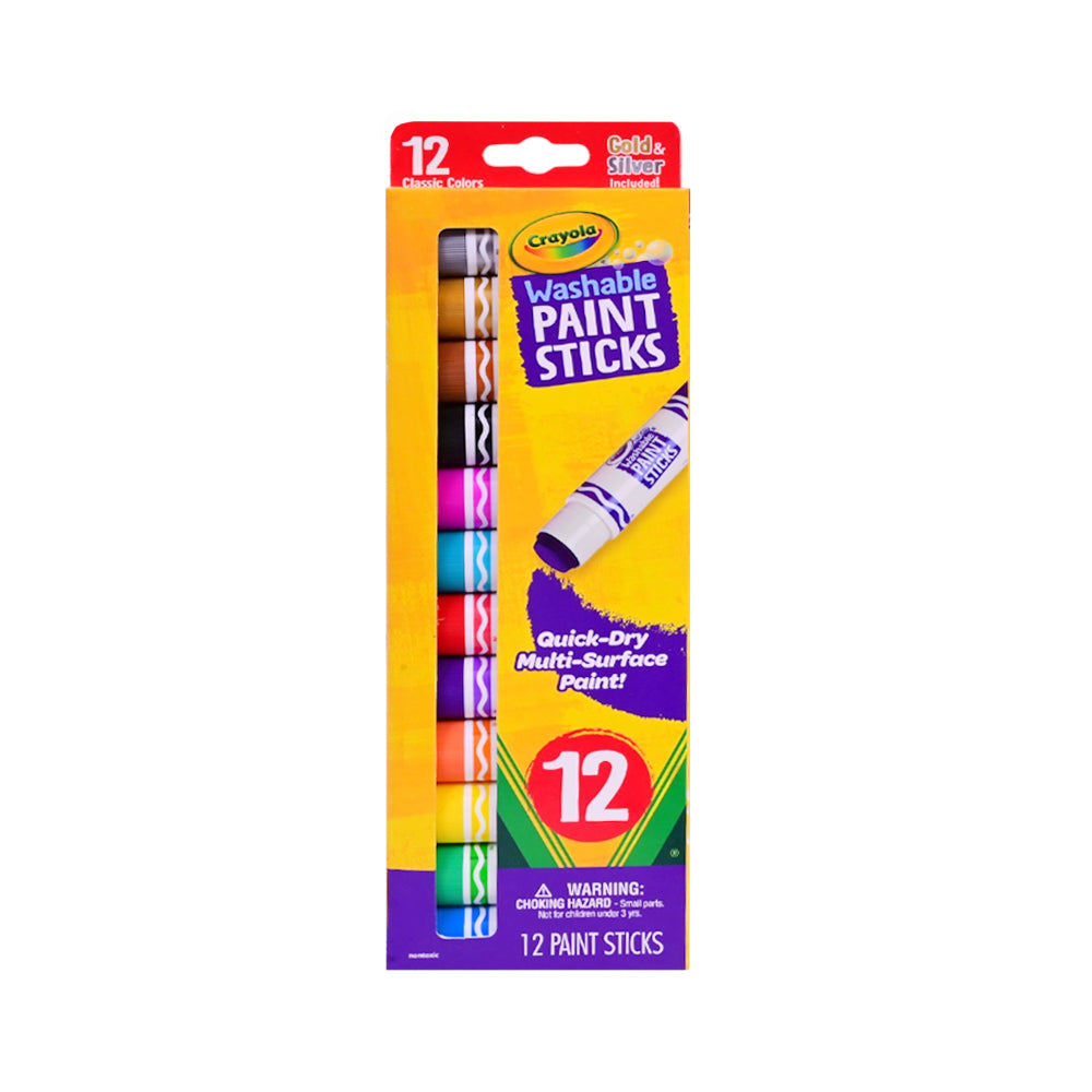 546211 CRY 12CT WASH PAINT STICKS A.I