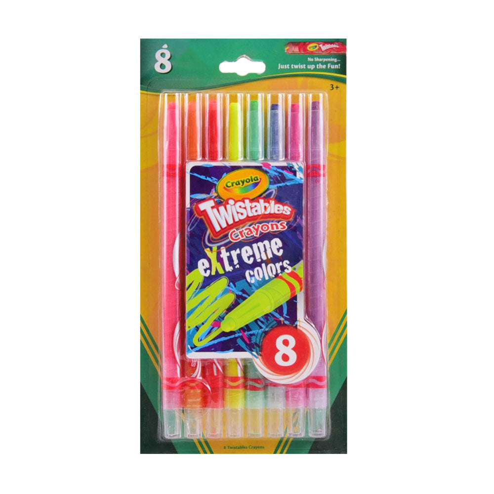 529738 CRY CRAYON TWIST EXTREME 8CT