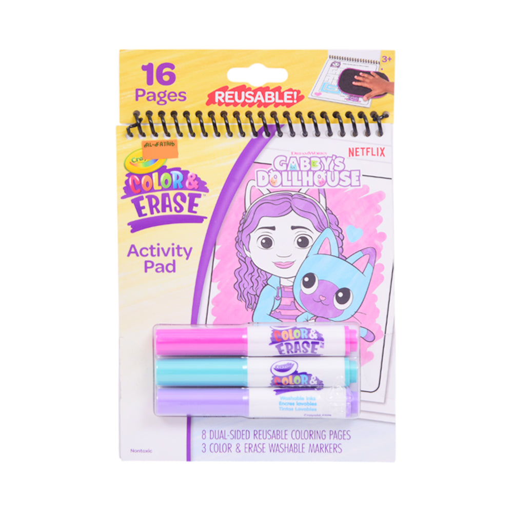 811532 CRY ERASE ACTIVITY PAD 16PAGES A.I
