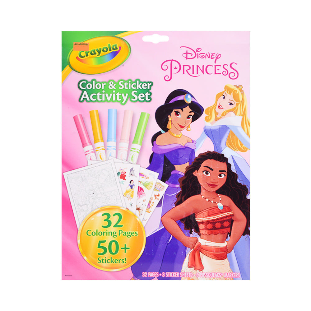 042745C CRY STICKER ACTIVITY SET PRINCESS A.I