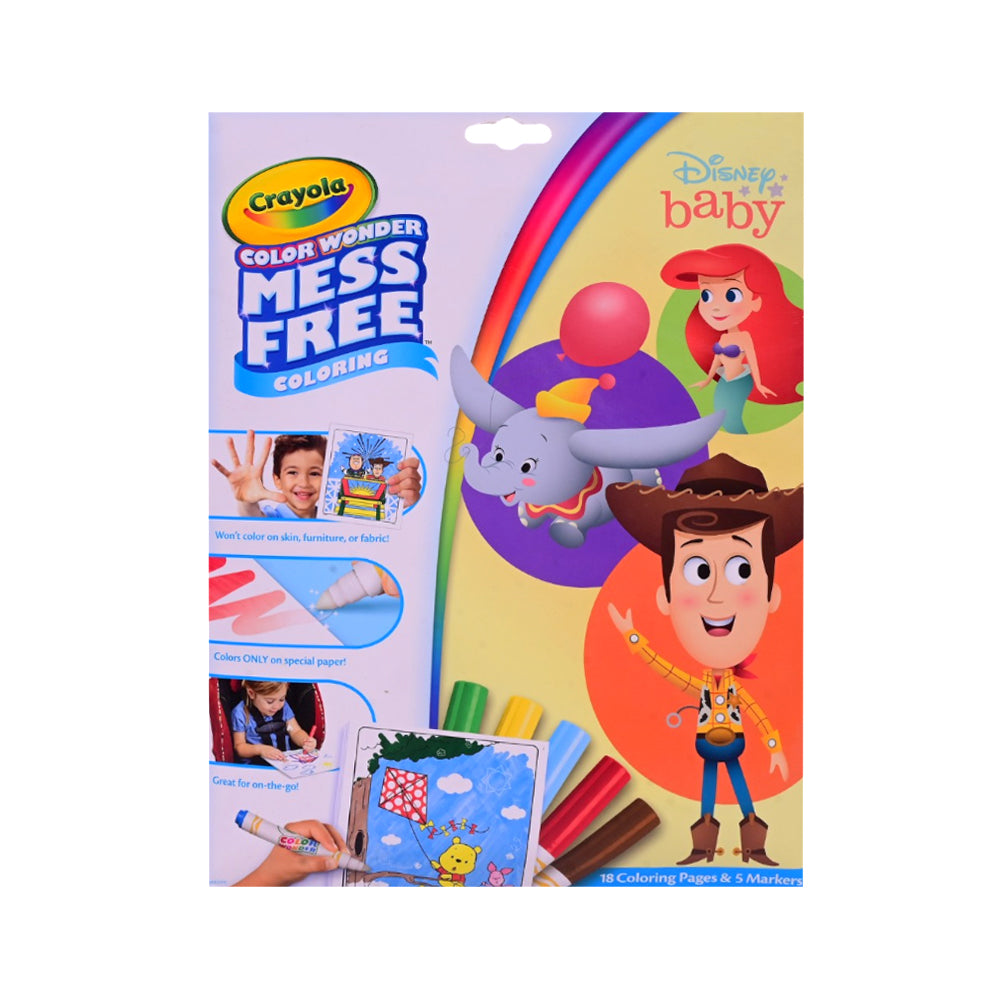 752781 CRY DISINEY CRAYON BOOK
