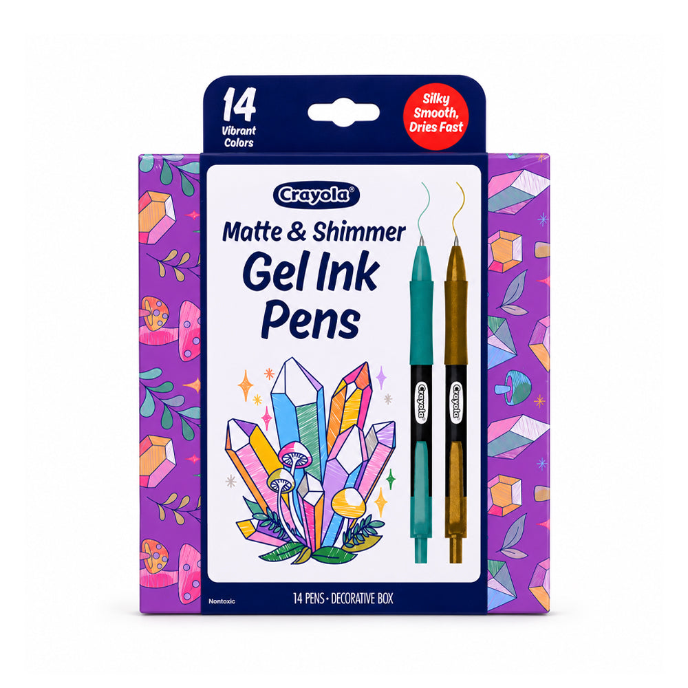 586752 CRY 14CT GEL INK MARKERS A.I