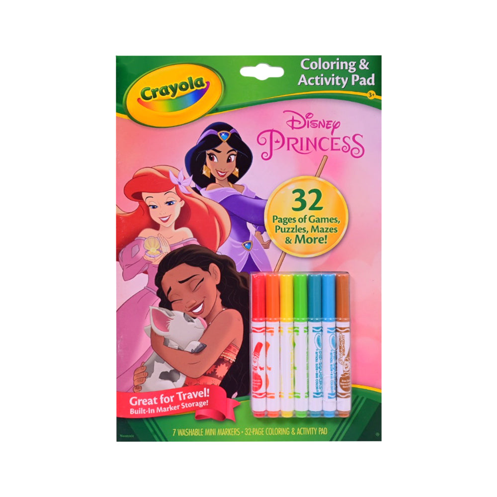 045807C CRY COLORING BOOK DISNEY PRINCESS A.I