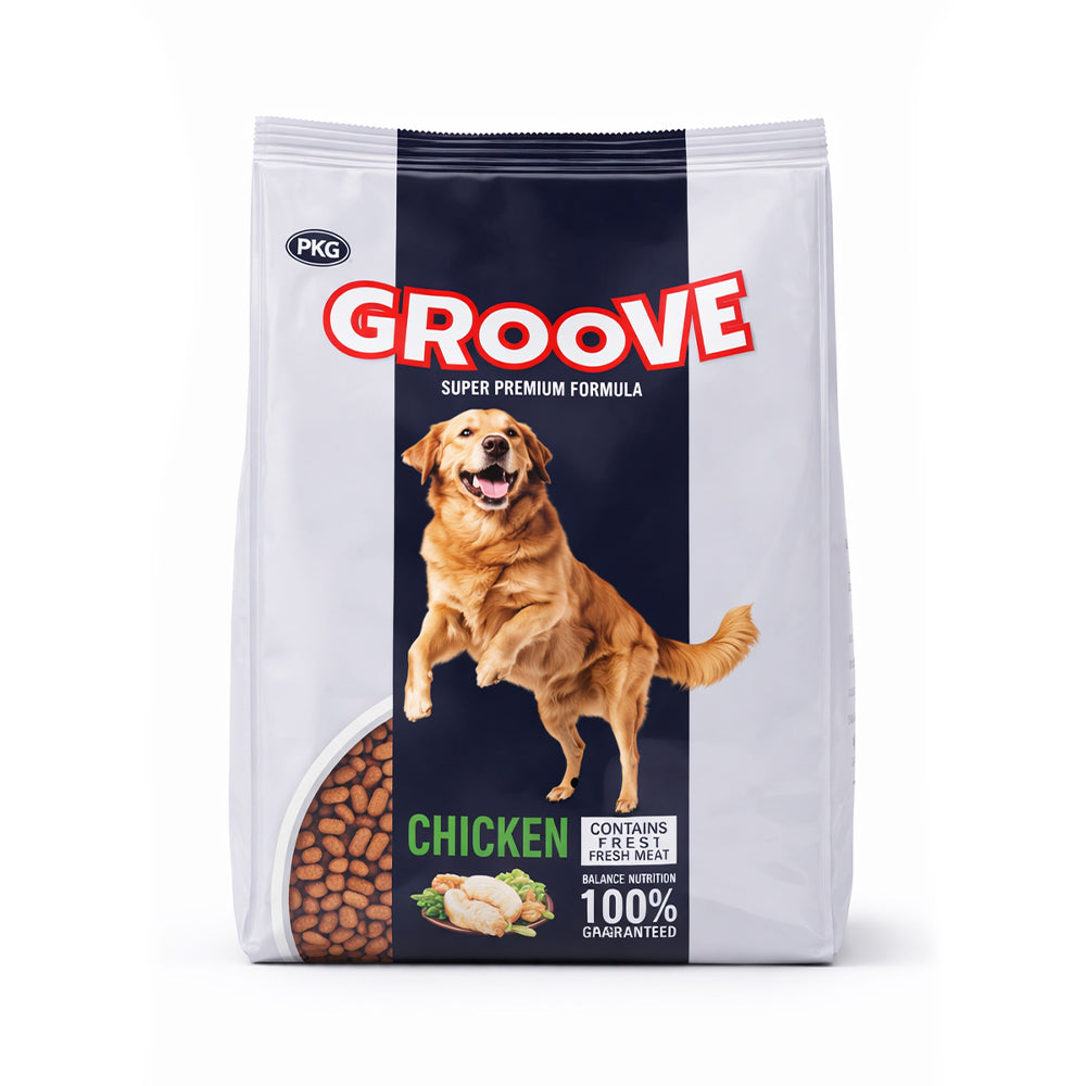 GROOVE DOG FOOD CHICKEN ADULT 1.2KG