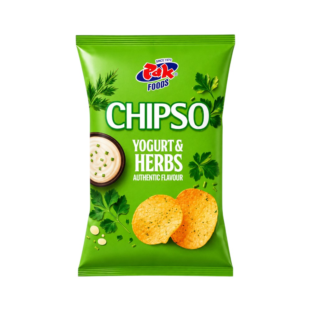 PAK FOODS CHIPSO YOUGERT CHIPS NATURAL POTATO 88 GM