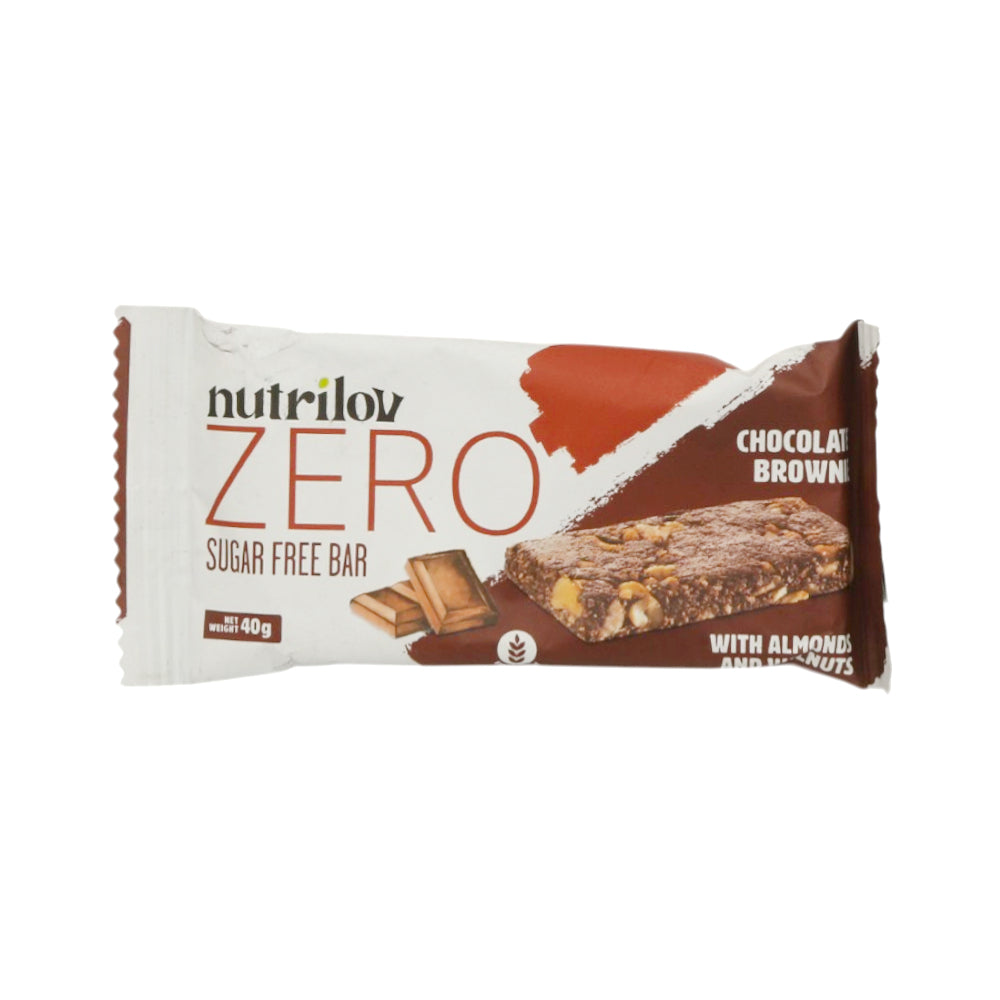 NUTRILOV ZERO CHOCOLATE BROWNIE 40G
