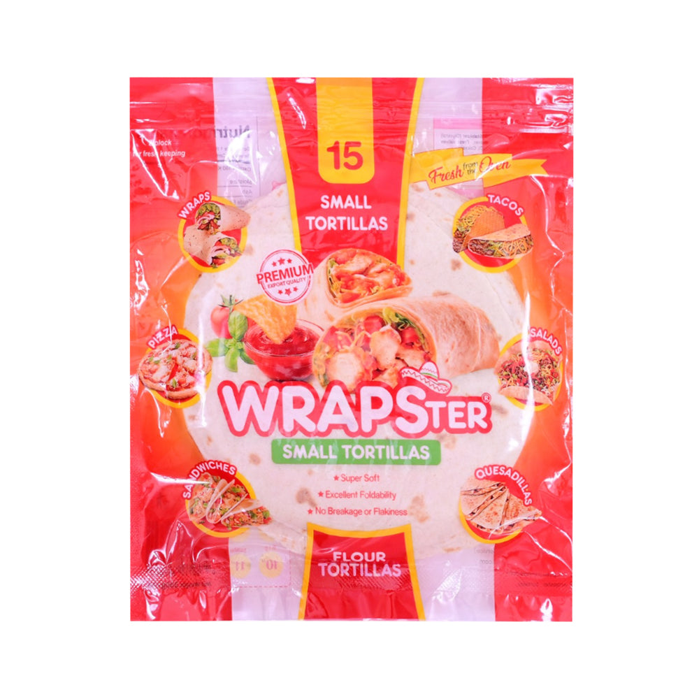WRAPSTER FLOUR TORTILLAS SMALL