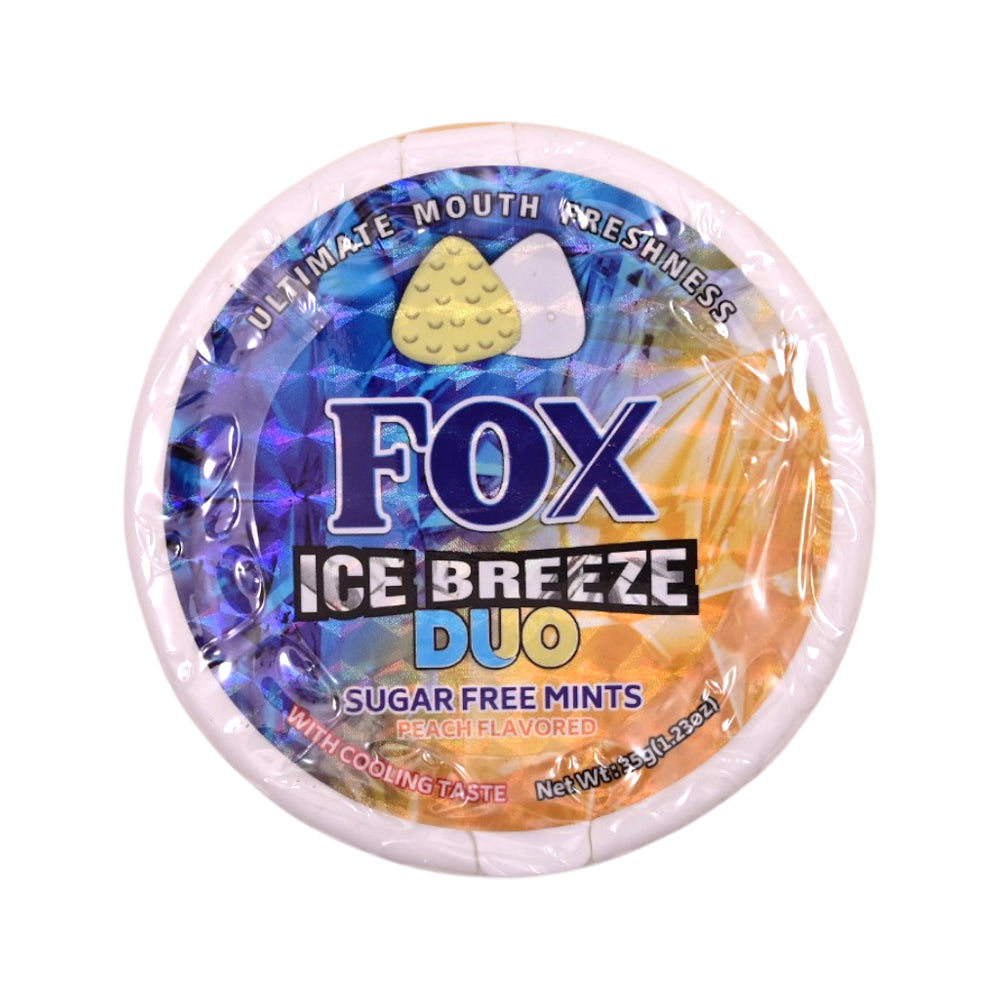 FOX ICE BREEZE SUGAR FREE MINT PEACH 35 GM
