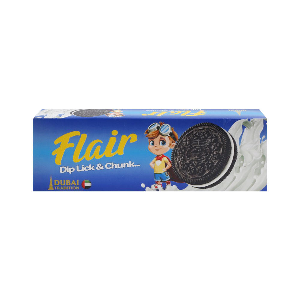 FLAIR CHOCOLATE DIP & LICK BISCUITS 100GM