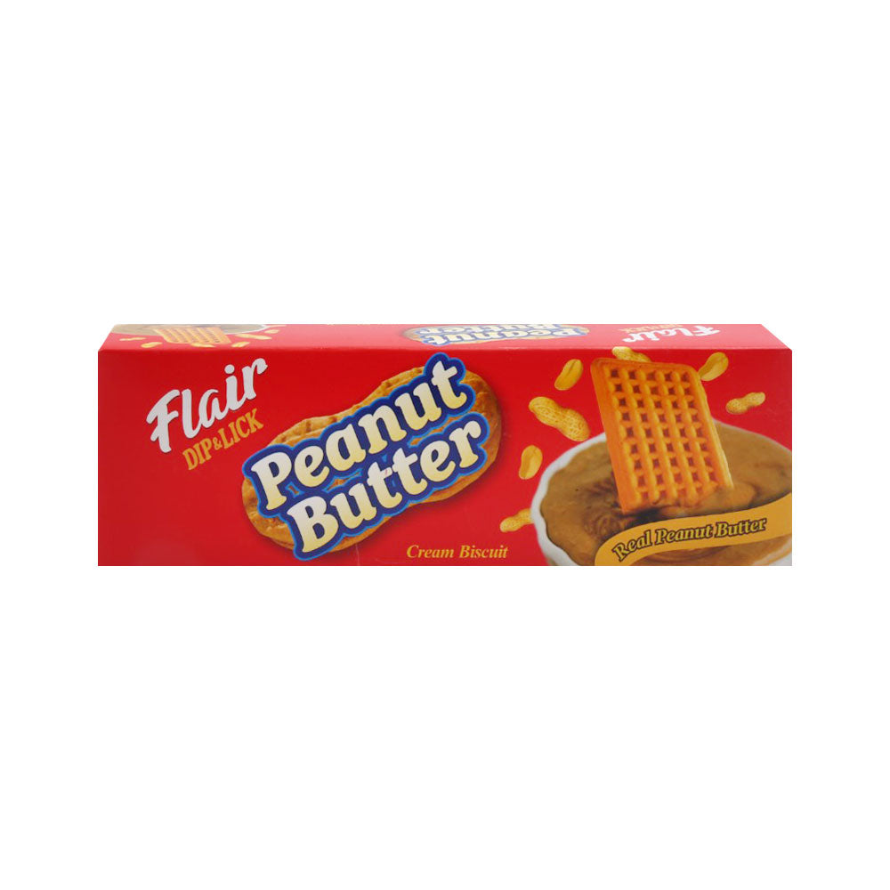 FLAIR PEANUT DIP & LICK BISCUITS 100GM