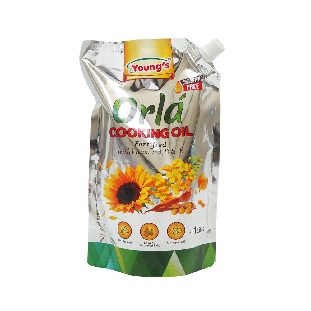 YOUNGS ORLA COOKING OIL SAP 1 LTR