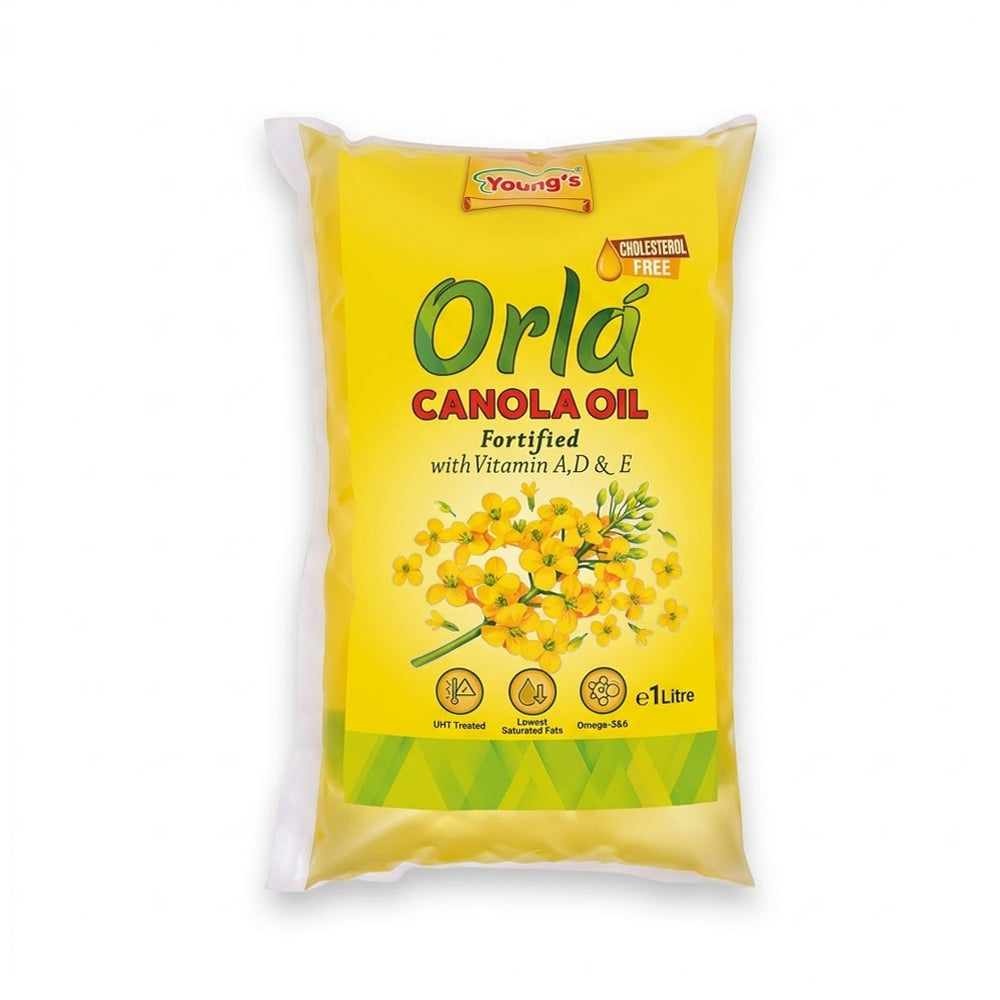 YOUNGS ORLA CANOLA OIL SAP 1 LTR