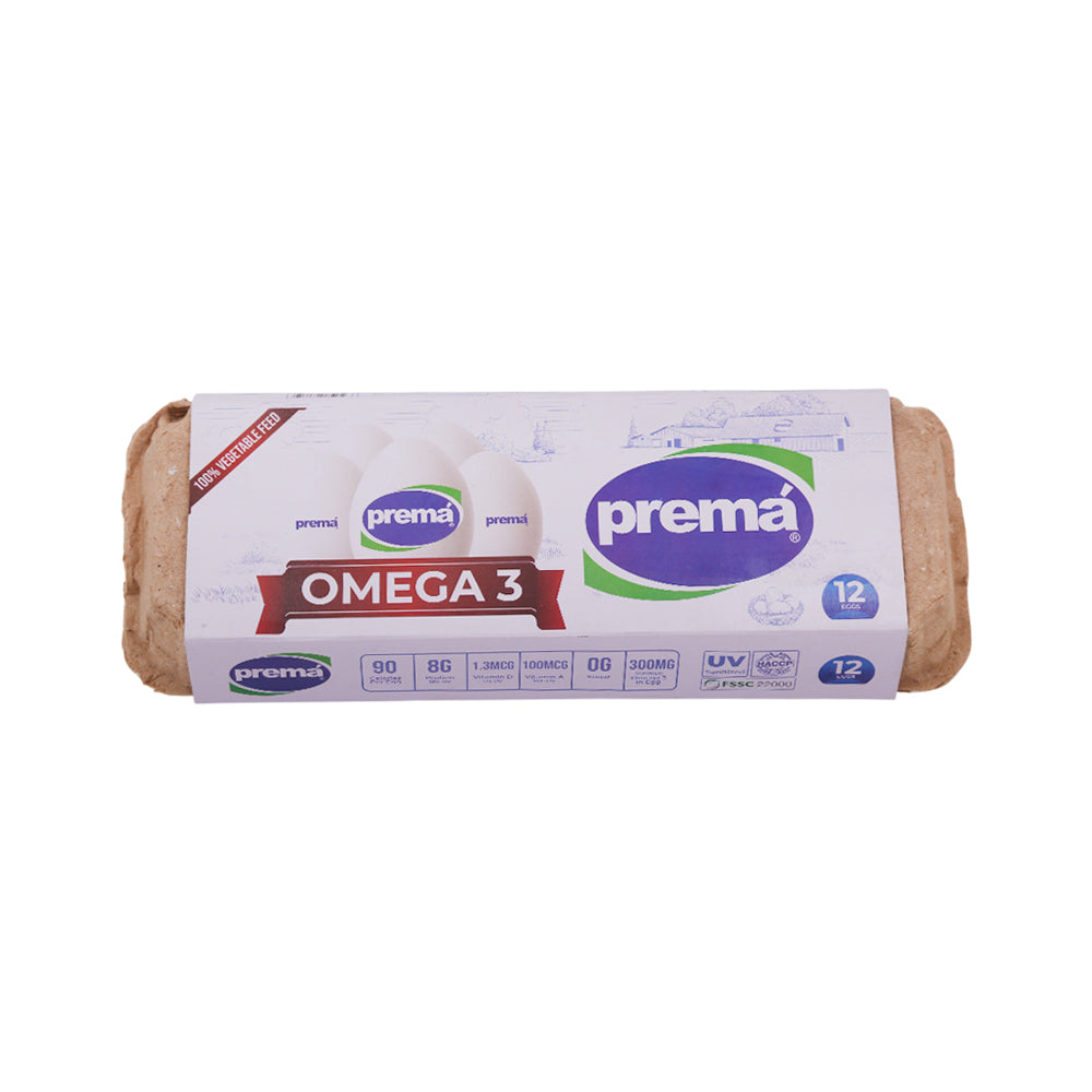 PREMA OMEGA EGGS 12PCS