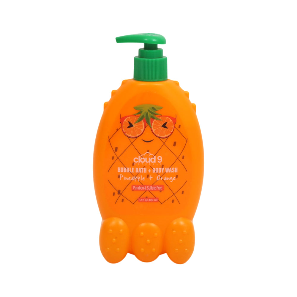 CLOUD 9 BODY WASH & BUBBLE BATH PINEAPPLE & ORANGE 300 ML