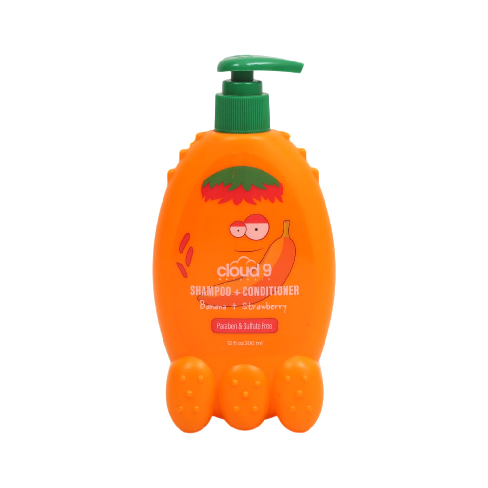 CLOUD 9 SHAMPOO + CONDIONER BANANA & STRAWBERRY 300ML