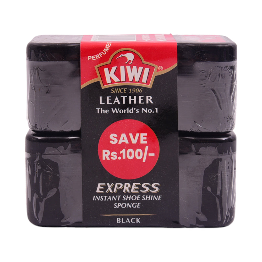 KIWI EXPRESS INS.SHOE SHINE SPONGE TWIN PACK CP