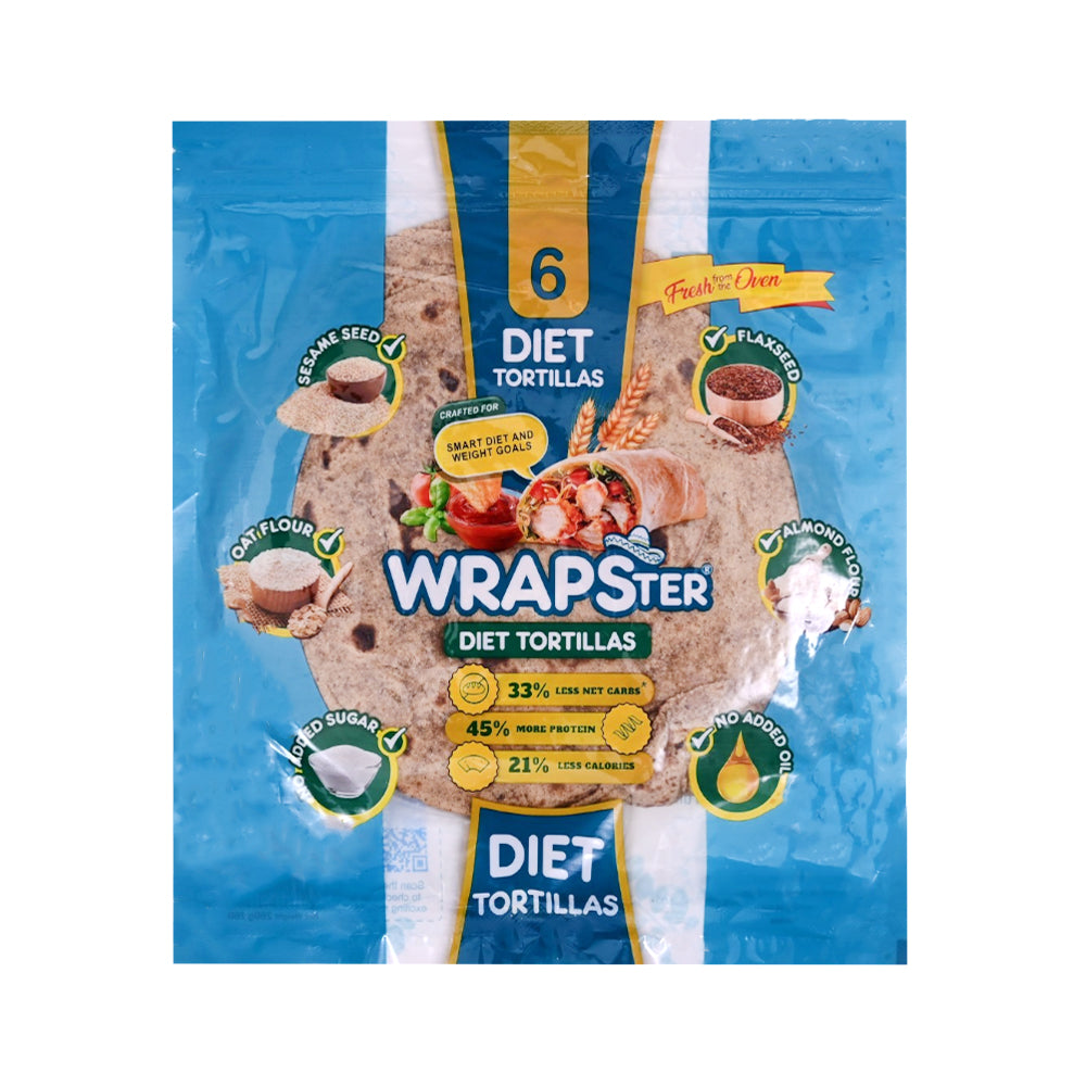 WRAPSTER DIET TORTILLAS