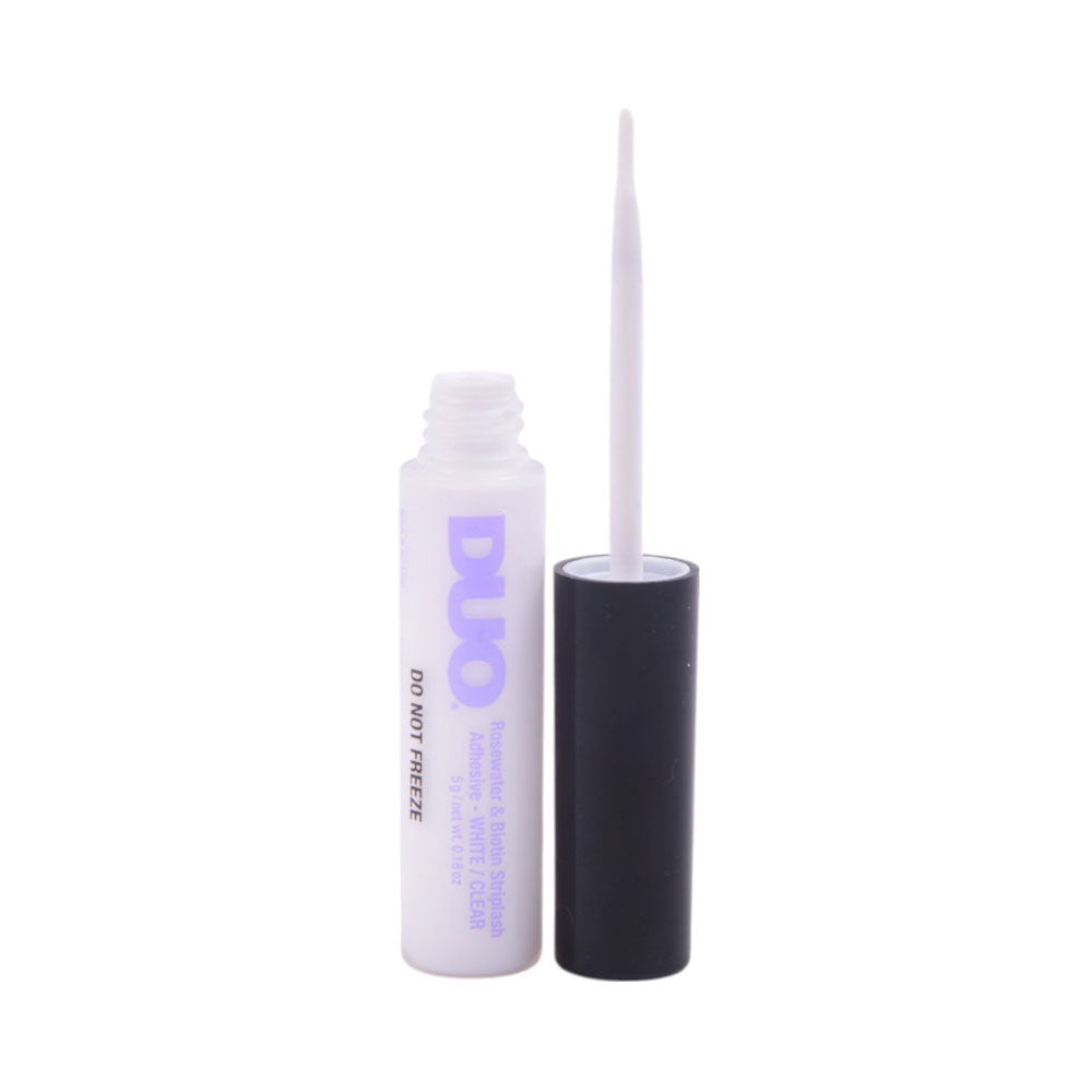 DUO GLUO ROSE WATER & BIOTIN STRIPLASH ADHESIVE (WHITE/CLEAR