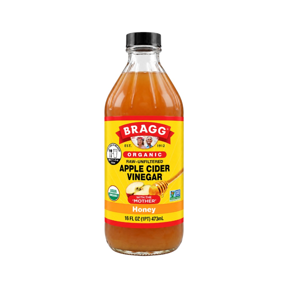 BRAGG ORGANIC VINEGAR ACV & HONEY BLEND 473 ML