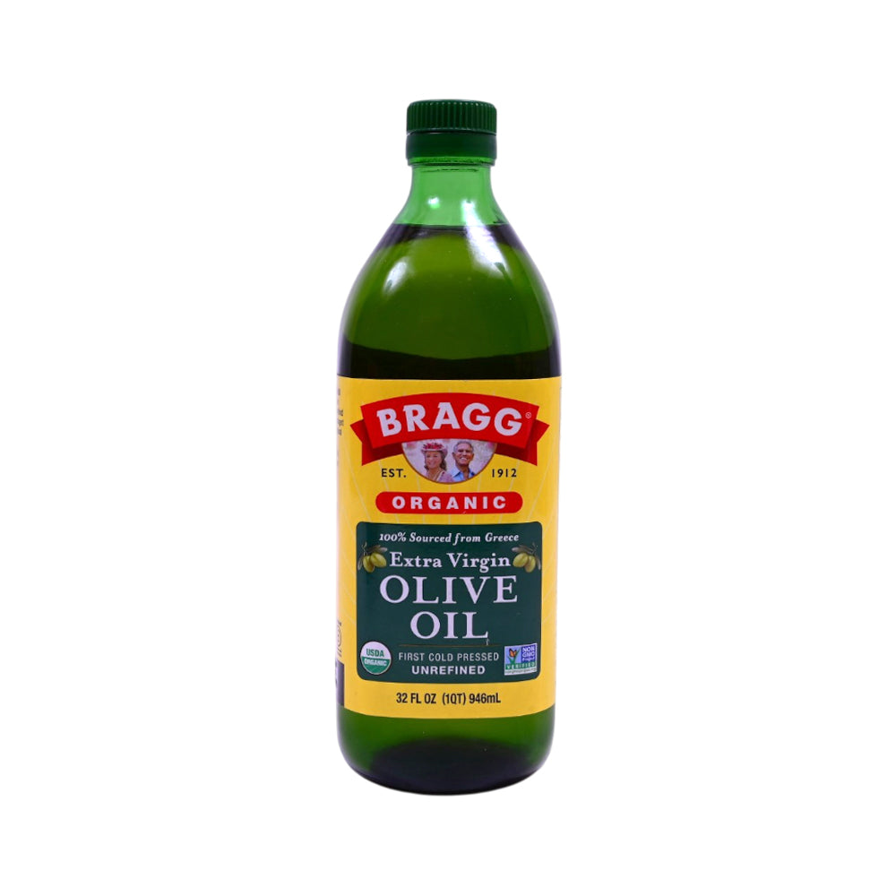 BRAGG OLIVE OIL EXTRA VIRGIN ORGANIC 946 ML BASIC