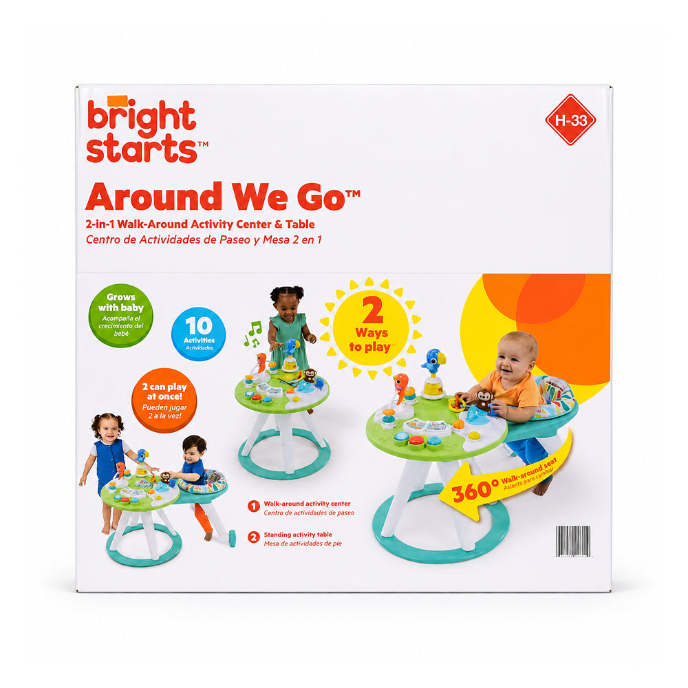 11638/H-33 AROUND WE GO BABY WALKER 360 ROTATE IR