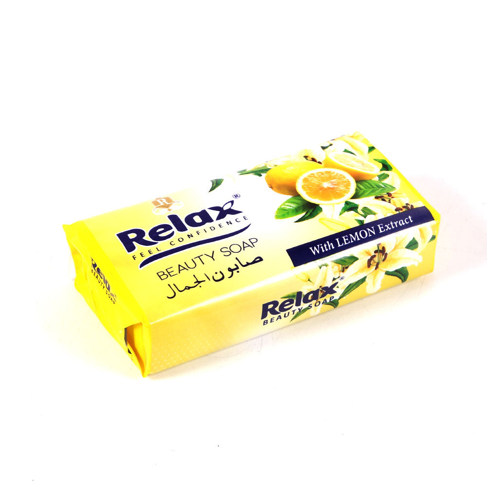 RELAX BEAUTY SOAP WITH LEMON EXTRACT 140 GM