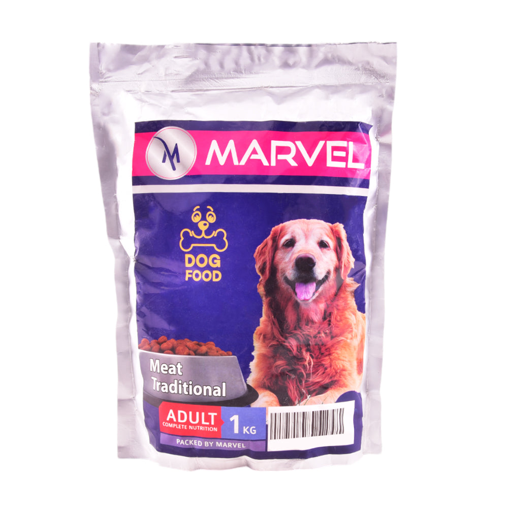 MARVEL DOG FOOD MEAT TRADITIONAL ADULT 1KG