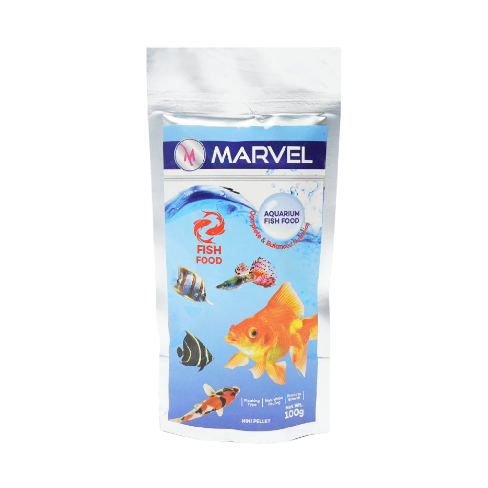 MARVEL FISH FOOD LUCKY MINI PELLET 100GM
