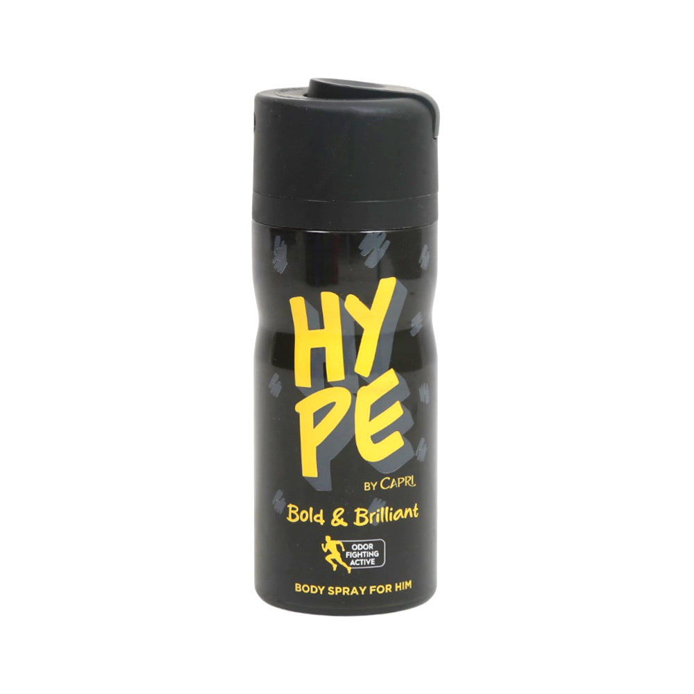 HYPE BY CAPRI BODY SPRAY BOLD & BRILLIANT FOR MEN 150 ML