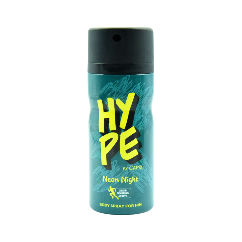 HYPE BY CAPRI BODY SPRAY NEON NIGHT FOR MEN 150 ML