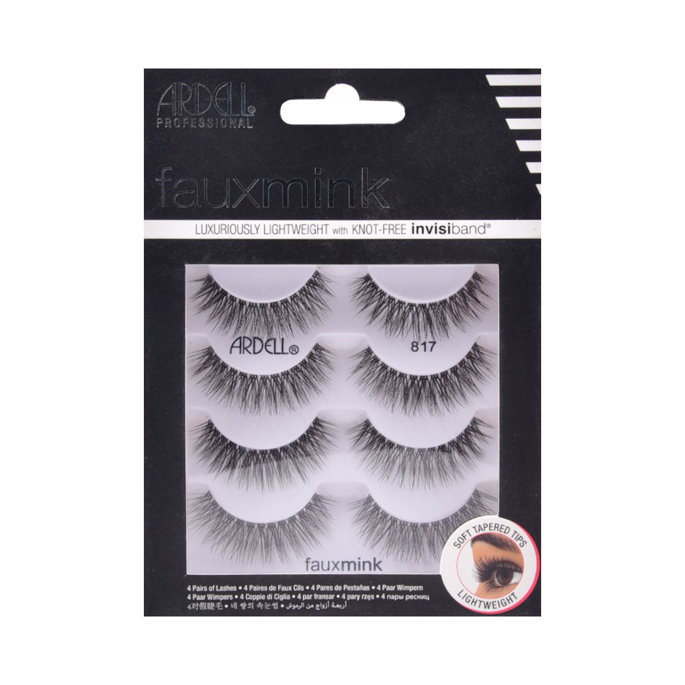 ARDELL FAUXMINK EYELASHES 4PAIRS 817
