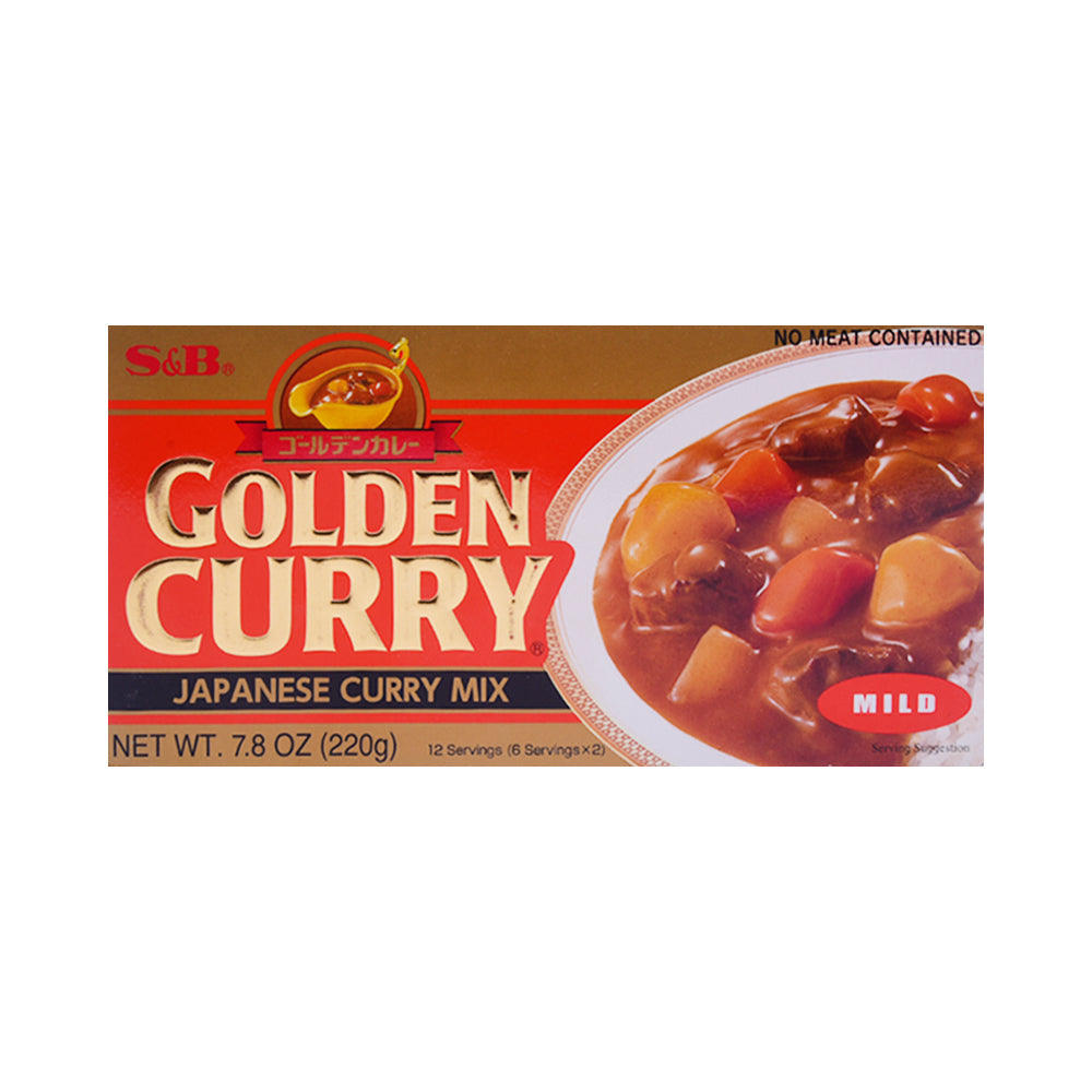 S&B GOLDEN CURRY MILD 220 GM