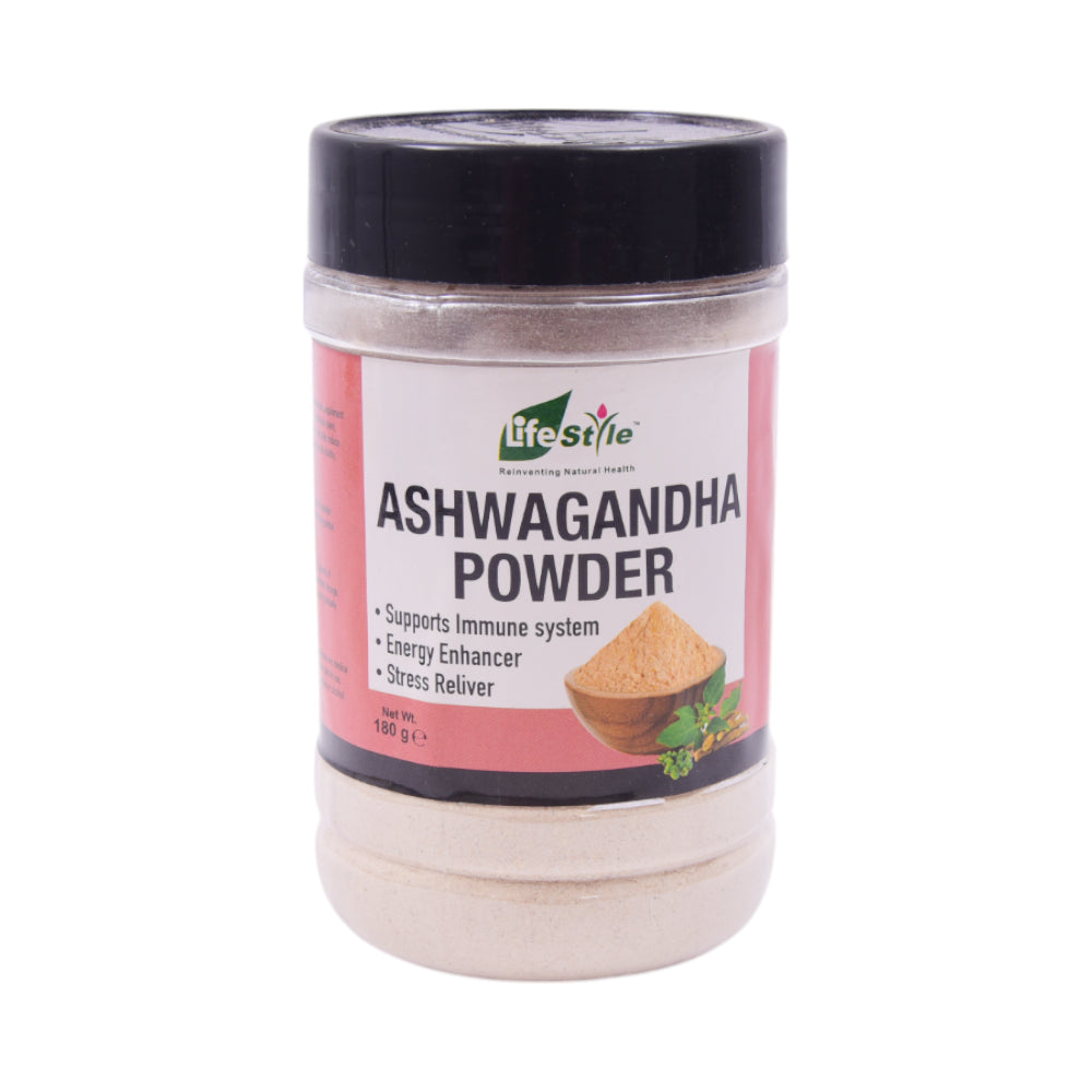 LIFE STYLE ASHWAGANDA POWDER 180 GM