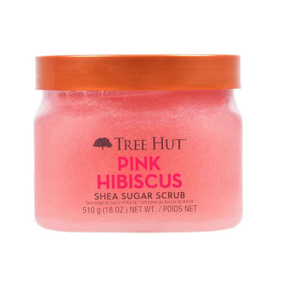TREE HUT PINK HIBISCUS SHEA SUGAR SCRUB 510G