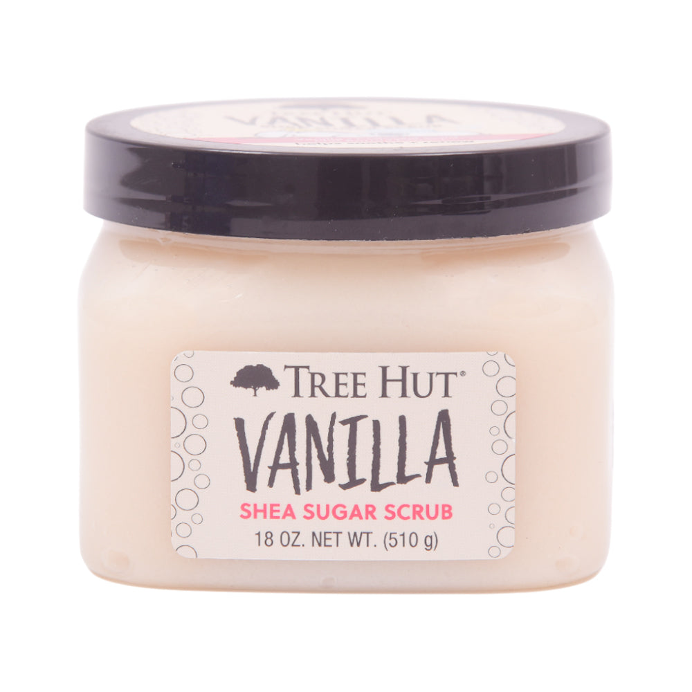 TREE HUT VANILLA SHEA SUGAR SCRUB 510G