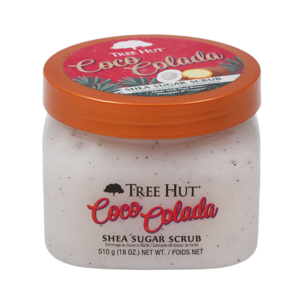 TREE HUT COCO COLADA SHEA SUGAR SCRUB 510G