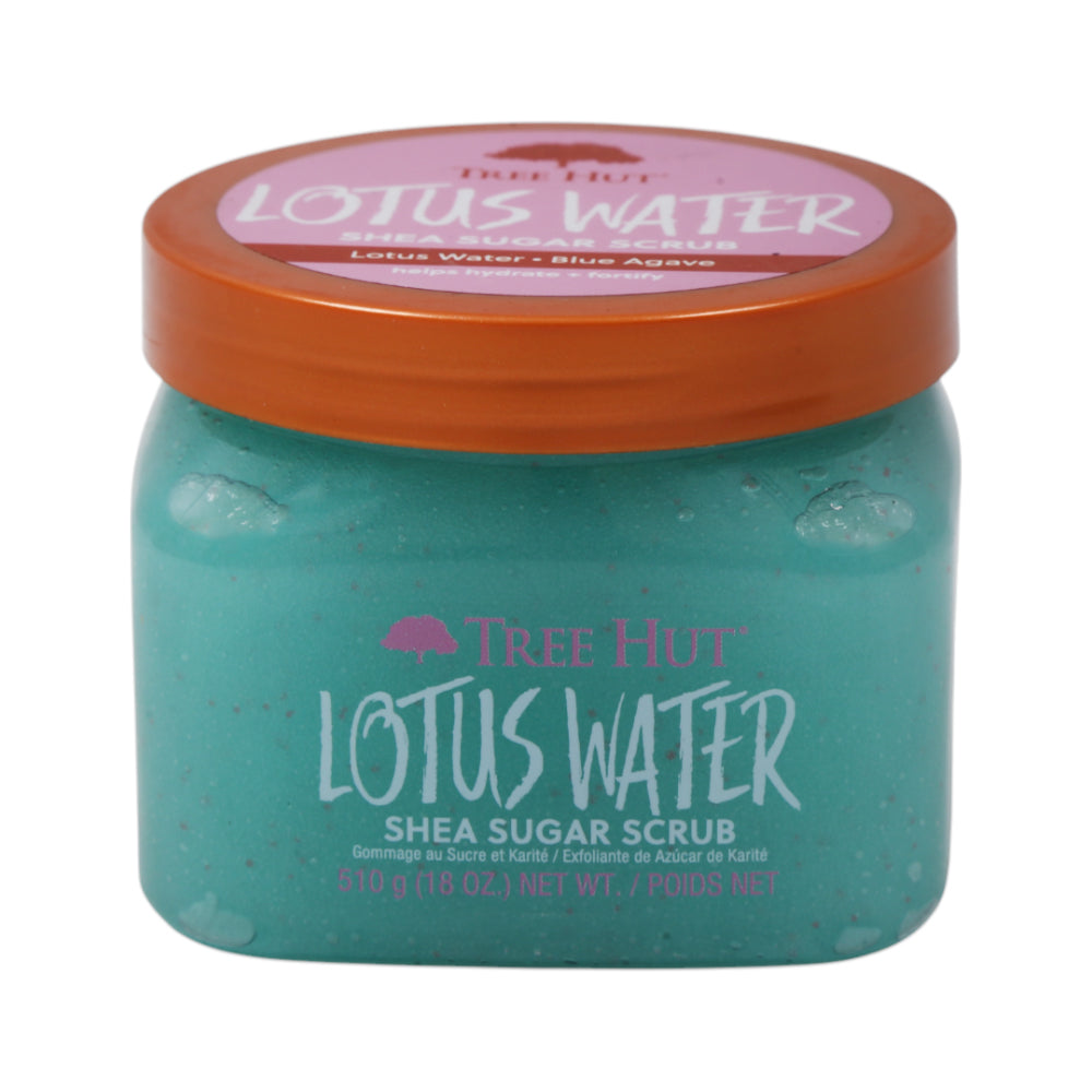 TREE HUT LOTUS WATER SHEA SUGAR SCRUB 510G