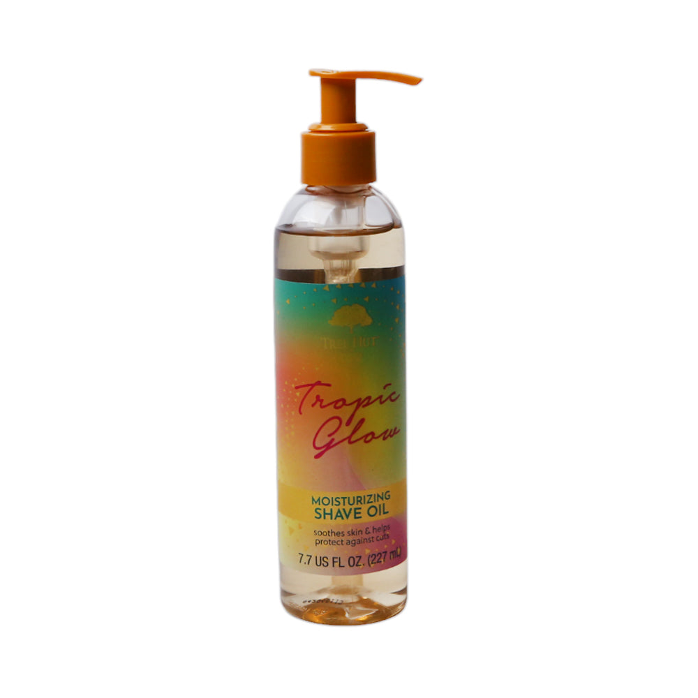 TREE HUT TROPIC GLOW MOISTURISING SHAVING OIL 227ML
