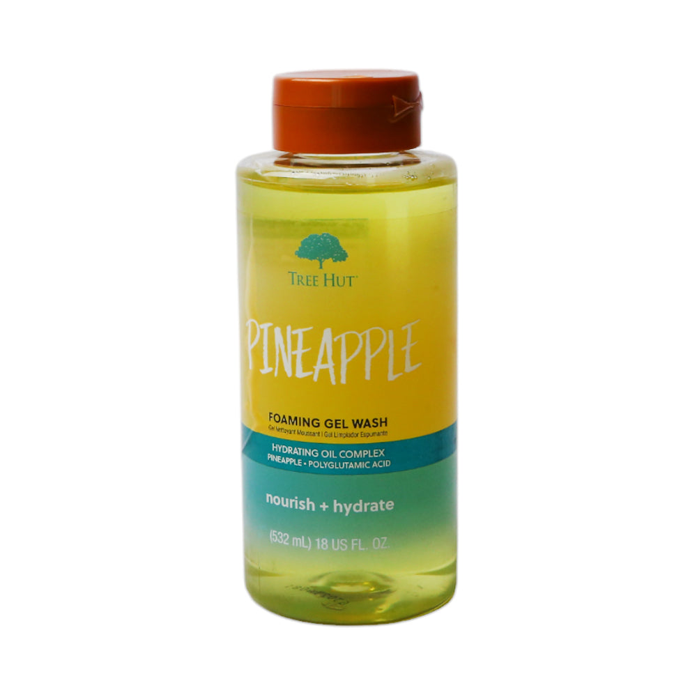 TREE HUT PINEAPPLE FOAMING GEL WASH 532ML