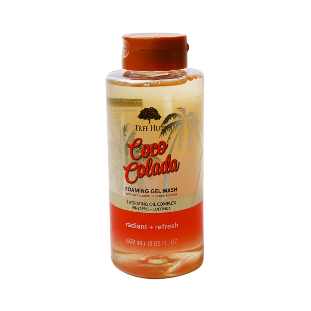 TREE HUT COCO COLADA FOAMING GEL WASH 532ML