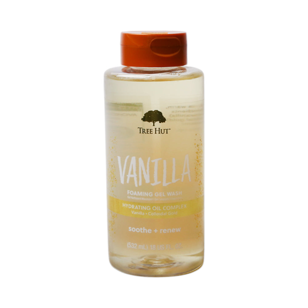 TREE HUT VANILLA FOAMING GEL WASH 532ML