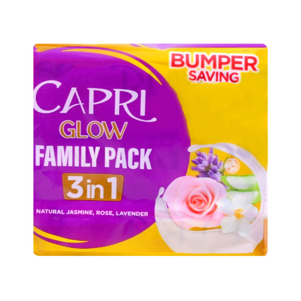 CAPRI SOAP GLOW 3 IN 1 RAINBOW FAMILY PACK PROMO