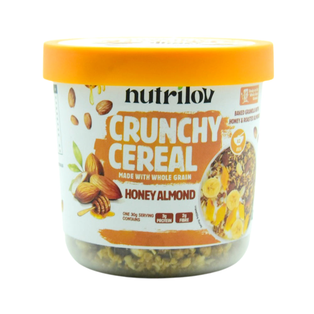 NUTRILOV CRUNCHY CEREAL HONEY ALMOND 70G
