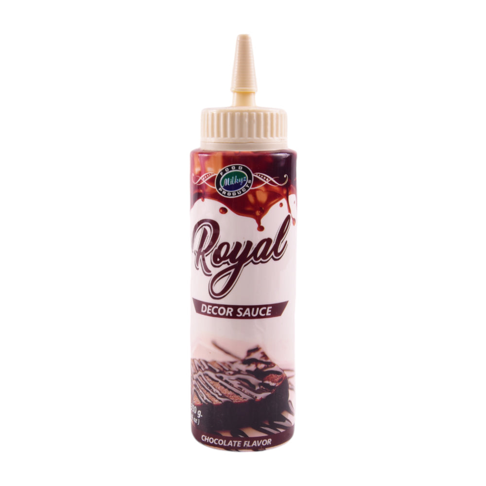 MILKY ROYAL DECOR SAUCE CHOCOLATE FLAVOUR 350 GM