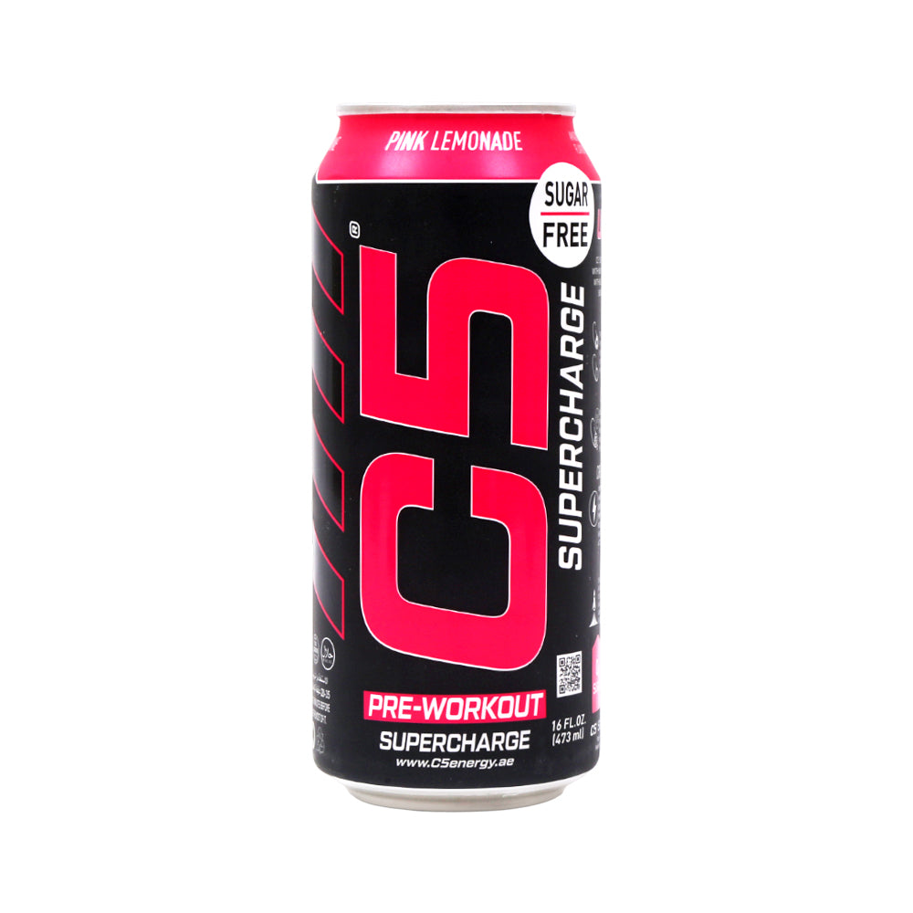 C5 ENERGY DRINK PINK LEMONADE SUGAR FREE 473 ML